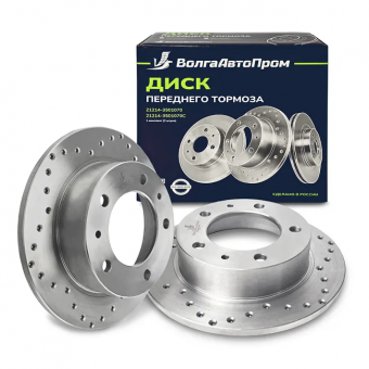 Тормозной диск 21214-3501070С  Спорт (перфорированный)